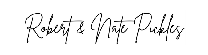 Robert and Nate Signature